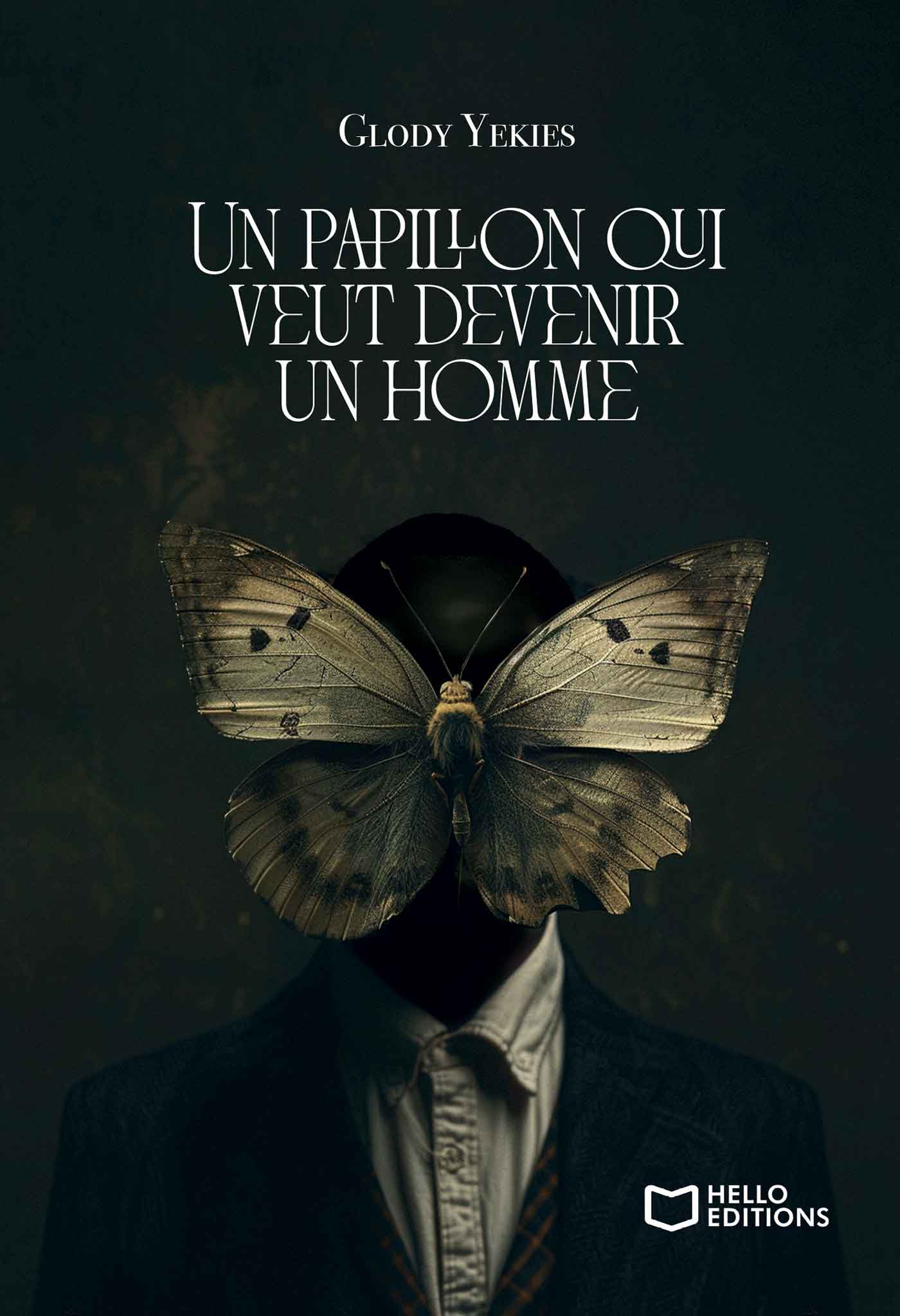 Un papillon qui veut devenir un homme